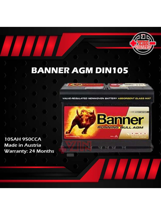 BANNER AGM DIN105 (605 01)